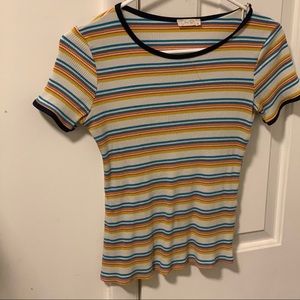 Ribbed T-shirt